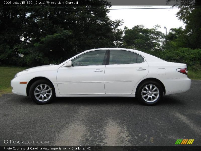 Crystal White / Light Charcoal 2003 Lexus ES 300