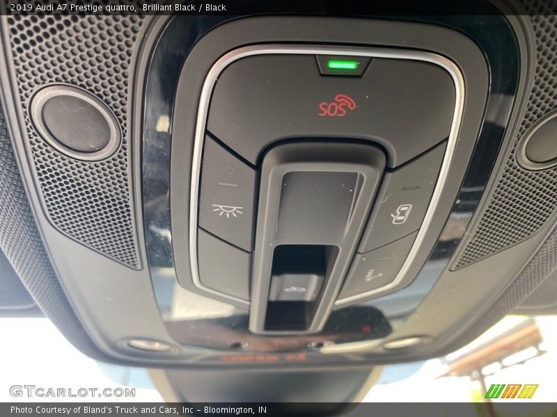 Brilliant Black / Black 2019 Audi A7 Prestige quattro