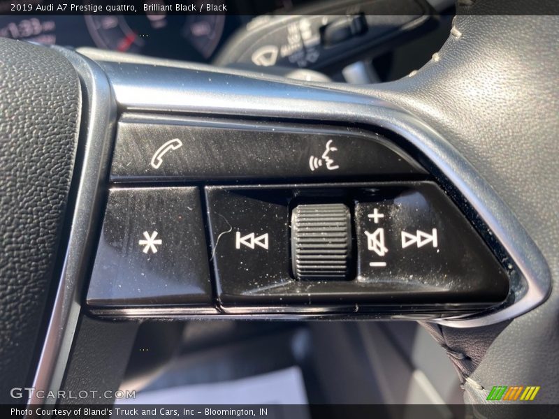 Brilliant Black / Black 2019 Audi A7 Prestige quattro