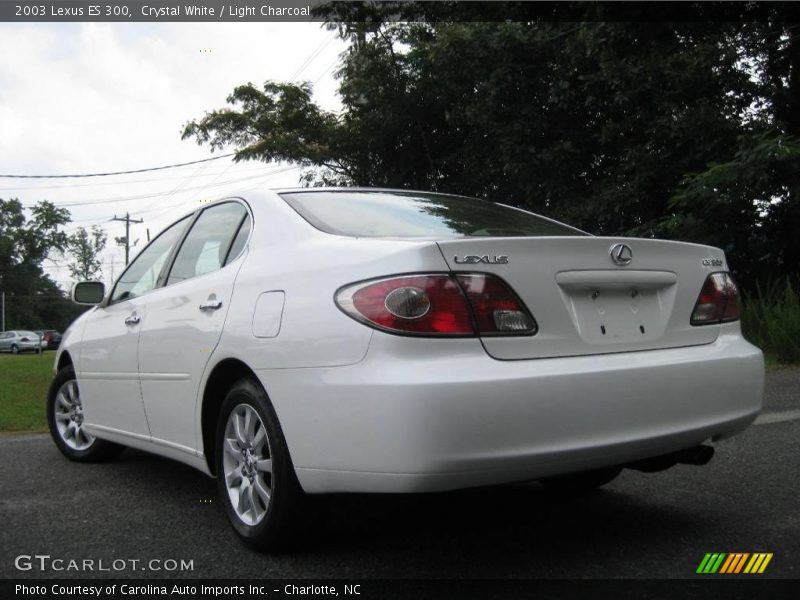 Crystal White / Light Charcoal 2003 Lexus ES 300