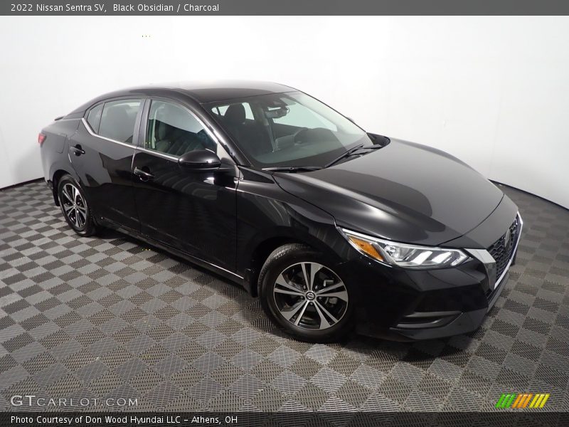 Black Obsidian / Charcoal 2022 Nissan Sentra SV