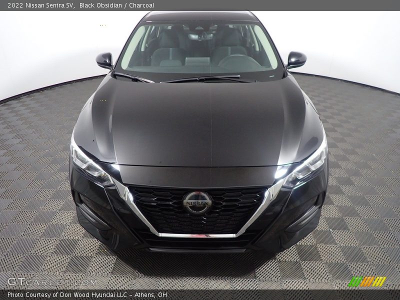 Black Obsidian / Charcoal 2022 Nissan Sentra SV