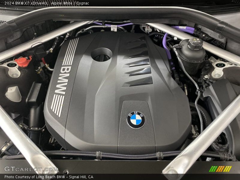 Alpine White / Cognac 2024 BMW X7 xDrive40i