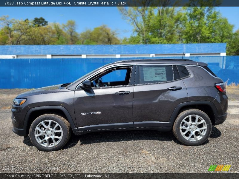 Granite Crystal Metallic / Black 2023 Jeep Compass Latitude Lux 4x4