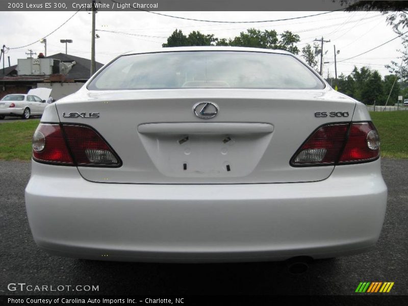 Crystal White / Light Charcoal 2003 Lexus ES 300