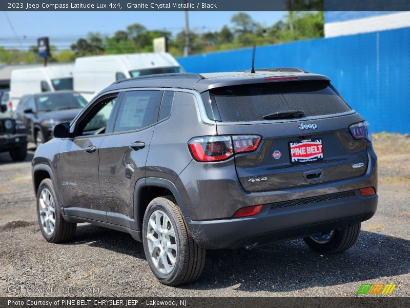 Granite Crystal Metallic / Black 2023 Jeep Compass Latitude Lux 4x4