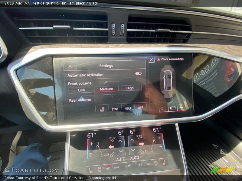 Brilliant Black / Black 2019 Audi A7 Prestige quattro