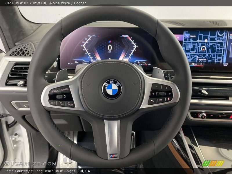 Alpine White / Cognac 2024 BMW X7 xDrive40i