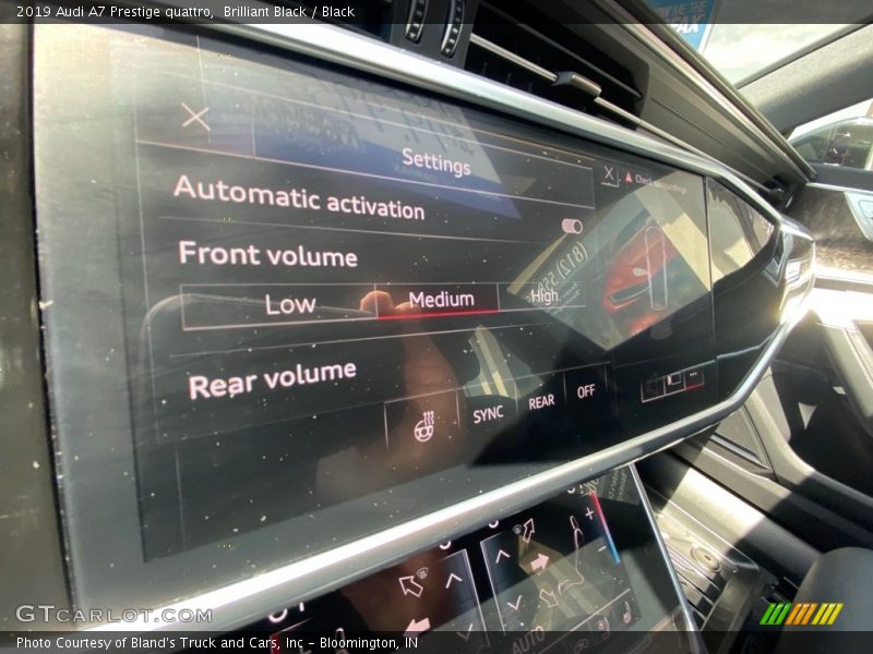 Brilliant Black / Black 2019 Audi A7 Prestige quattro