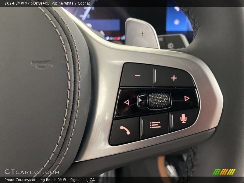 Alpine White / Cognac 2024 BMW X7 xDrive40i