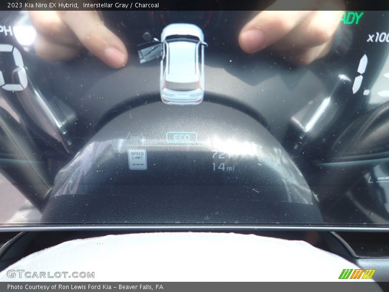Interstellar Gray / Charcoal 2023 Kia Niro EX Hybrid