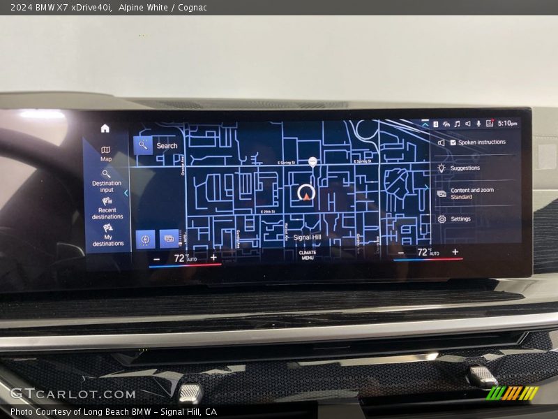 Alpine White / Cognac 2024 BMW X7 xDrive40i