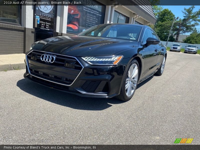 Brilliant Black / Black 2019 Audi A7 Prestige quattro