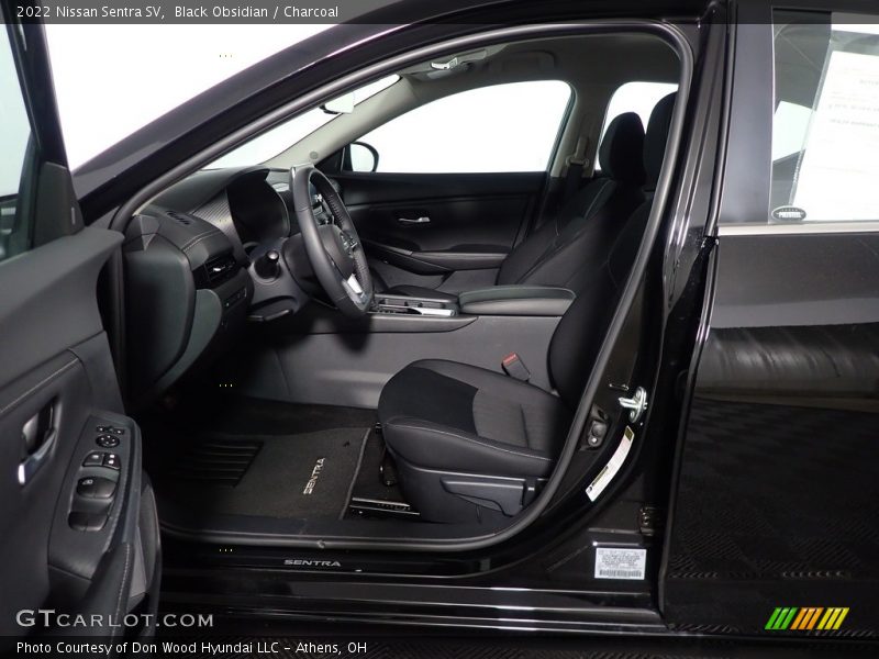Black Obsidian / Charcoal 2022 Nissan Sentra SV