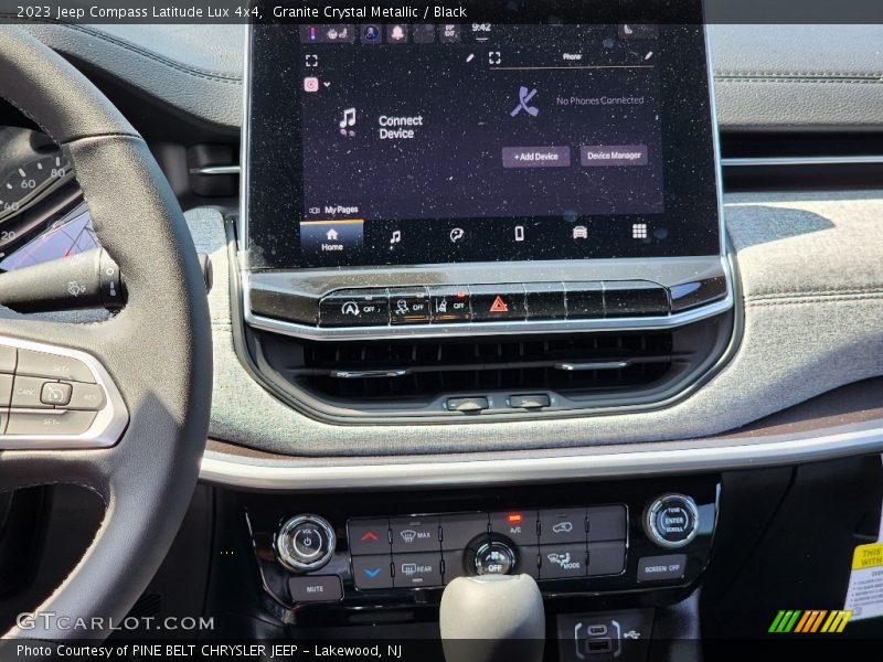 Granite Crystal Metallic / Black 2023 Jeep Compass Latitude Lux 4x4