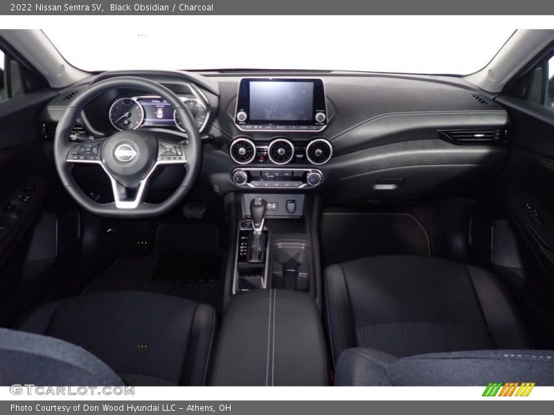 Black Obsidian / Charcoal 2022 Nissan Sentra SV