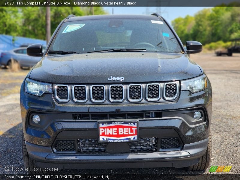 Diamond Black Crystal Pearl / Black 2023 Jeep Compass Latitude Lux 4x4