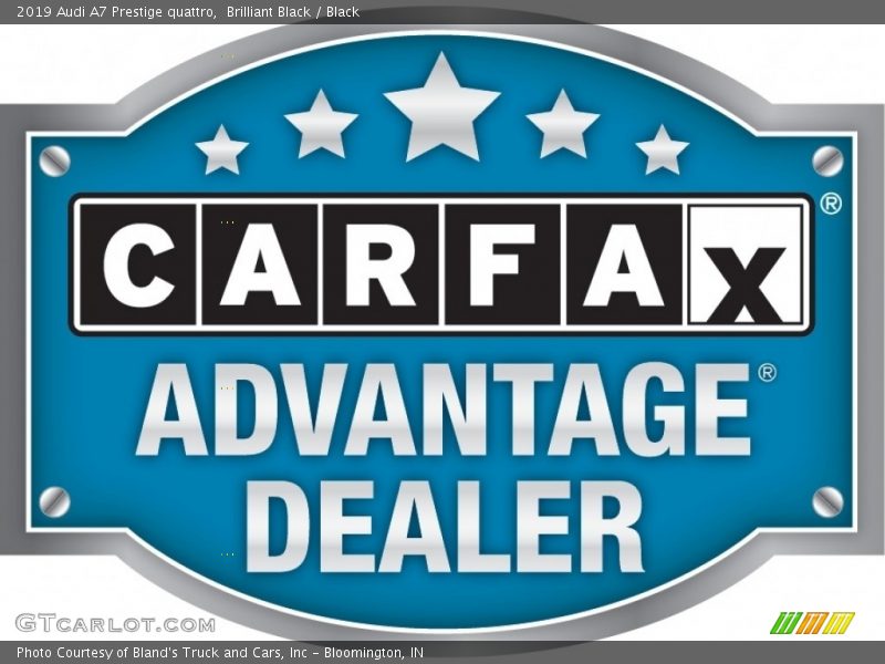 Brilliant Black / Black 2019 Audi A7 Prestige quattro