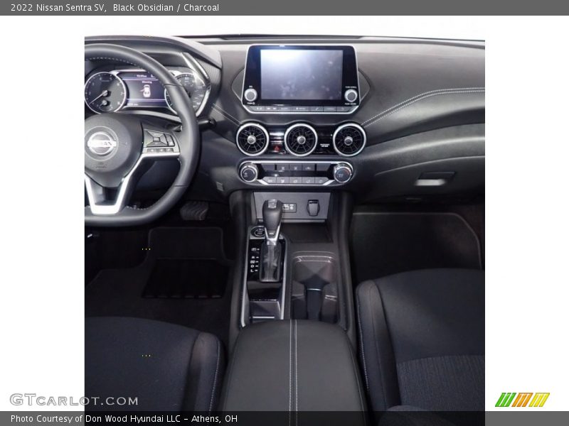 Black Obsidian / Charcoal 2022 Nissan Sentra SV