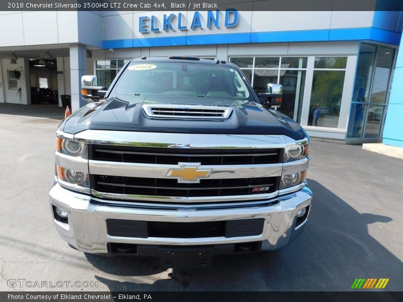 Black / Jet Black 2018 Chevrolet Silverado 3500HD LTZ Crew Cab 4x4