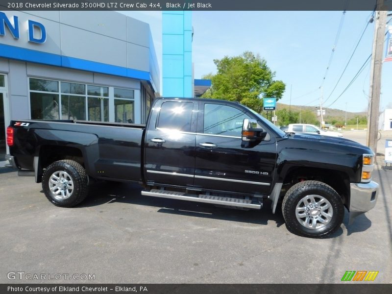 Black / Jet Black 2018 Chevrolet Silverado 3500HD LTZ Crew Cab 4x4