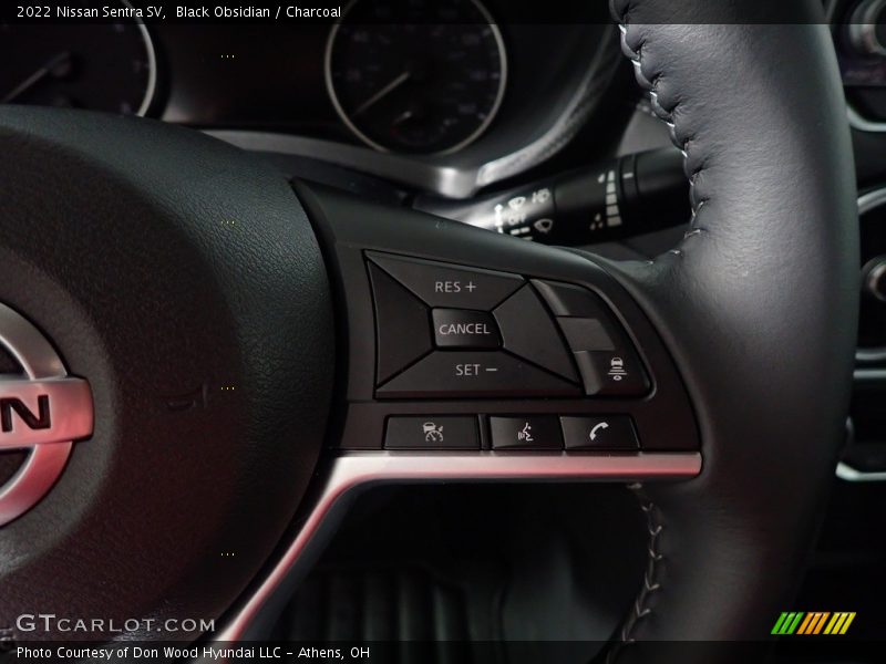 Black Obsidian / Charcoal 2022 Nissan Sentra SV