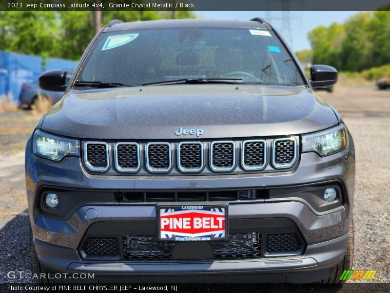 Granite Crystal Metallic / Black 2023 Jeep Compass Latitude 4x4