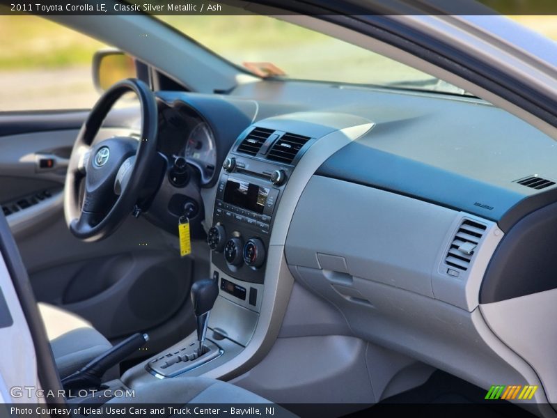 Classic Silver Metallic / Ash 2011 Toyota Corolla LE