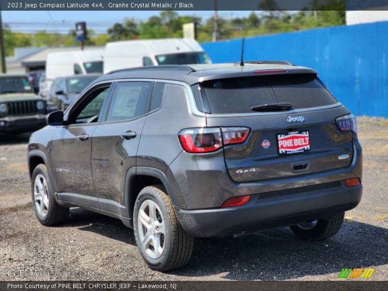 Granite Crystal Metallic / Black 2023 Jeep Compass Latitude 4x4