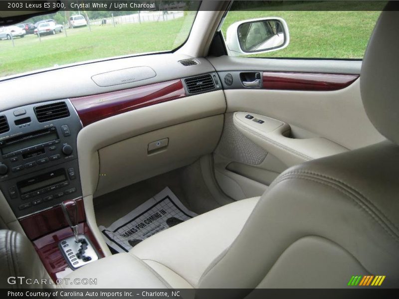 Crystal White / Light Charcoal 2003 Lexus ES 300