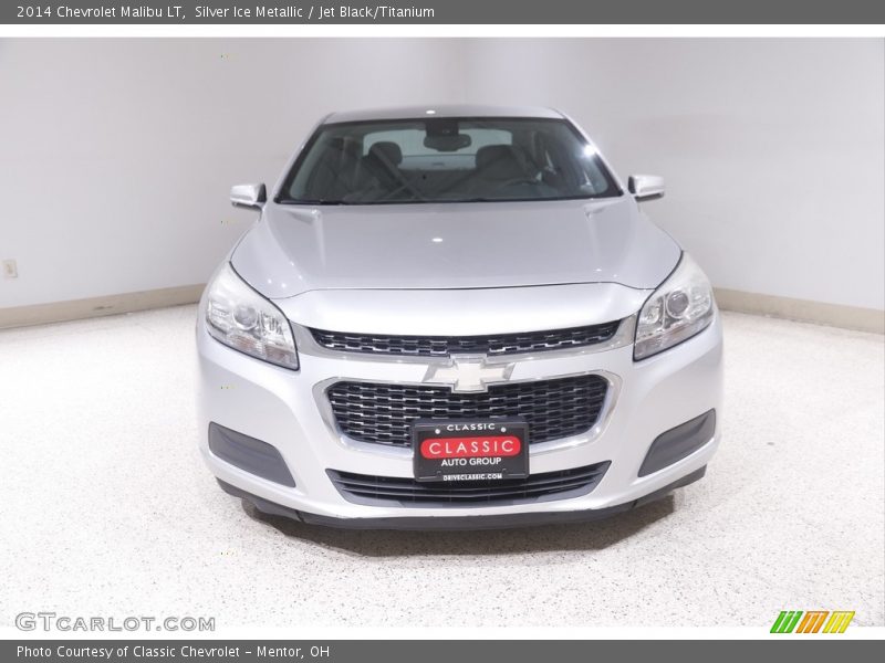 Silver Ice Metallic / Jet Black/Titanium 2014 Chevrolet Malibu LT