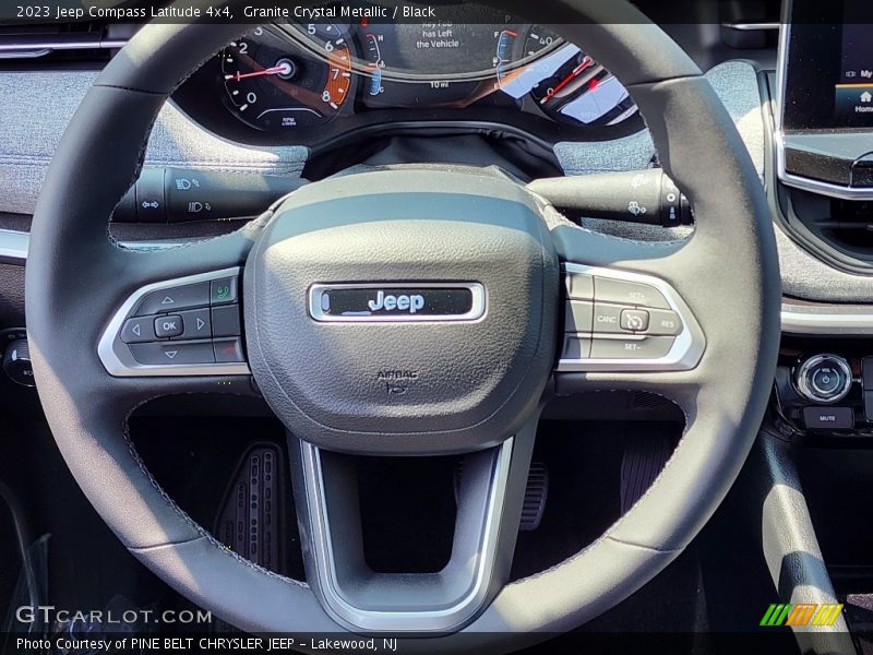 Granite Crystal Metallic / Black 2023 Jeep Compass Latitude 4x4