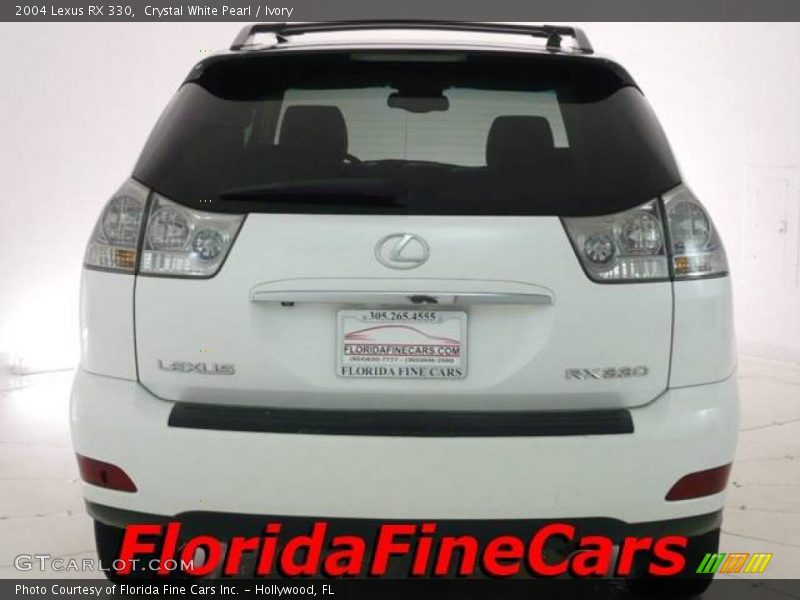 Crystal White Pearl / Ivory 2004 Lexus RX 330