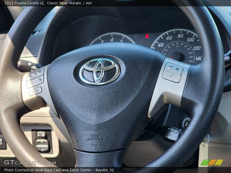 Classic Silver Metallic / Ash 2011 Toyota Corolla LE