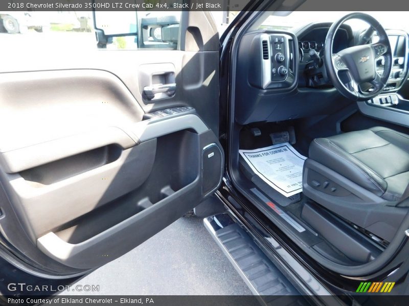 Black / Jet Black 2018 Chevrolet Silverado 3500HD LTZ Crew Cab 4x4