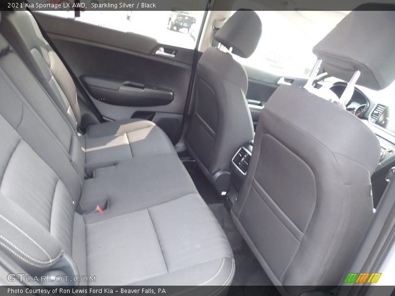 Sparkling Silver / Black 2021 Kia Sportage LX AWD