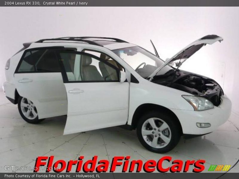 Crystal White Pearl / Ivory 2004 Lexus RX 330