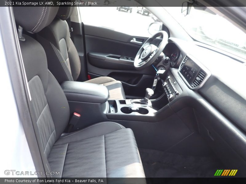 Sparkling Silver / Black 2021 Kia Sportage LX AWD