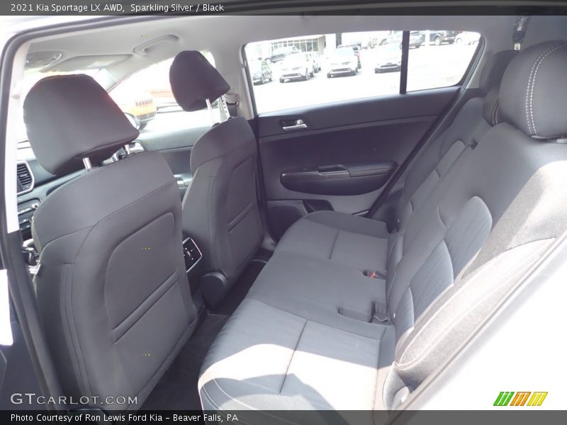Sparkling Silver / Black 2021 Kia Sportage LX AWD