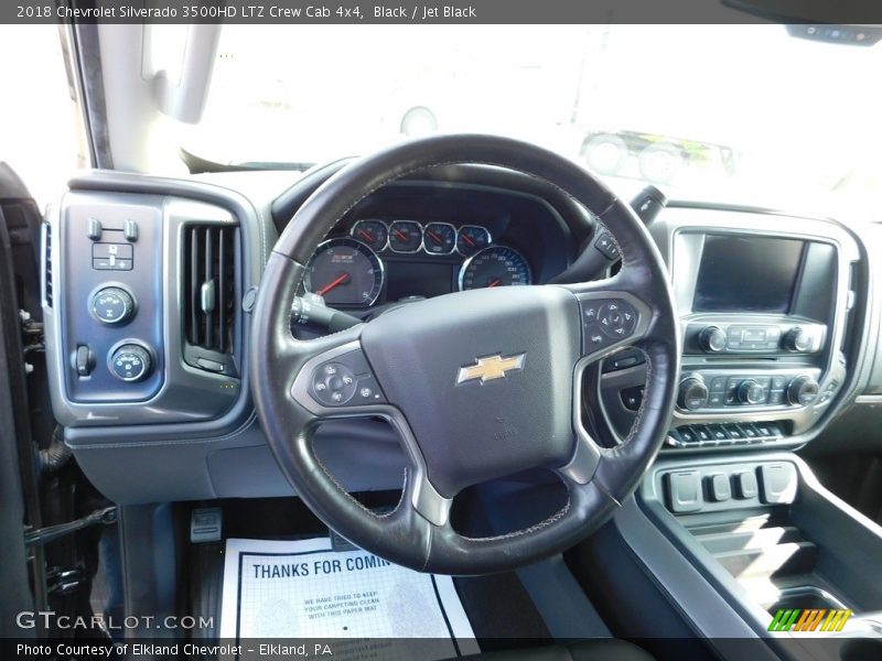 2018 Silverado 3500HD LTZ Crew Cab 4x4 Steering Wheel