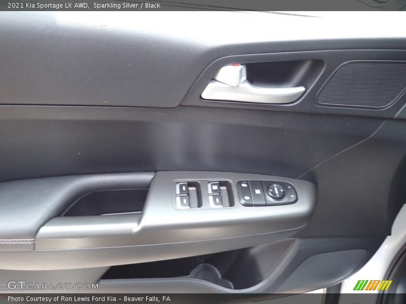 Sparkling Silver / Black 2021 Kia Sportage LX AWD