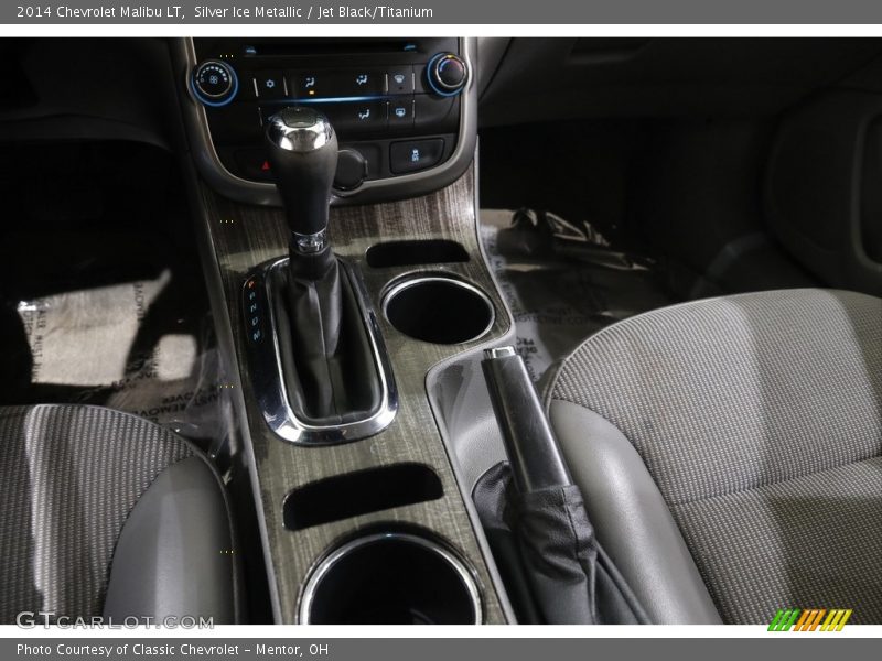 Silver Ice Metallic / Jet Black/Titanium 2014 Chevrolet Malibu LT