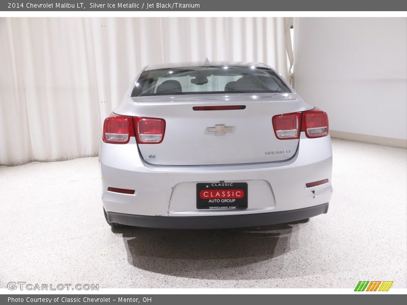 Silver Ice Metallic / Jet Black/Titanium 2014 Chevrolet Malibu LT
