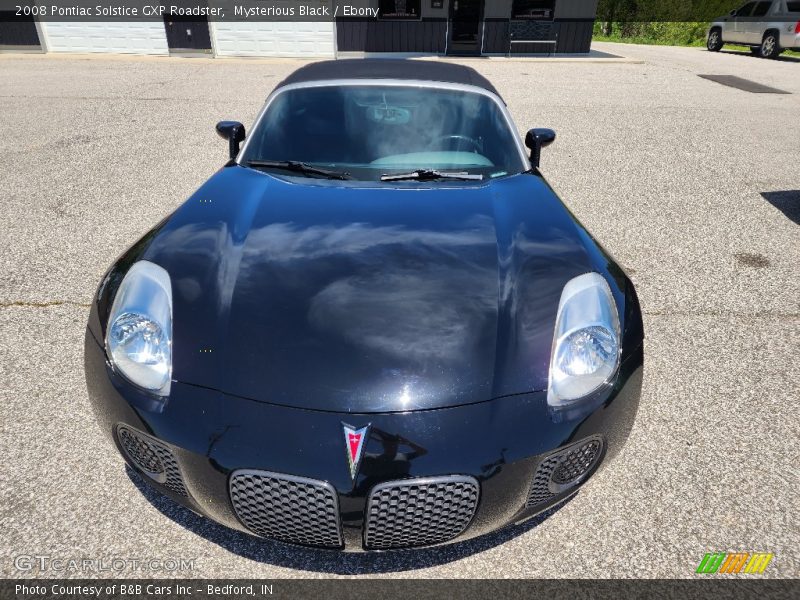 Mysterious Black / Ebony 2008 Pontiac Solstice GXP Roadster