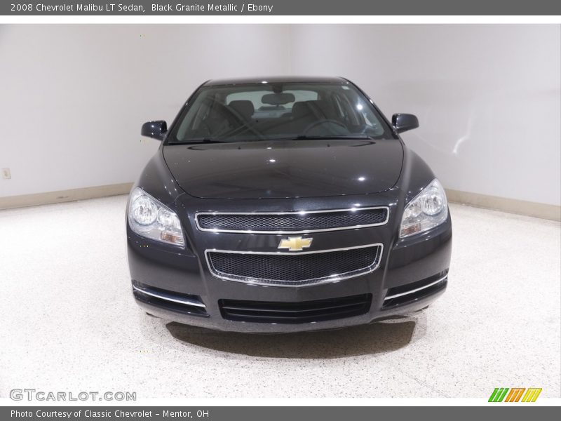 Black Granite Metallic / Ebony 2008 Chevrolet Malibu LT Sedan