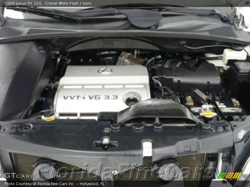 Crystal White Pearl / Ivory 2004 Lexus RX 330