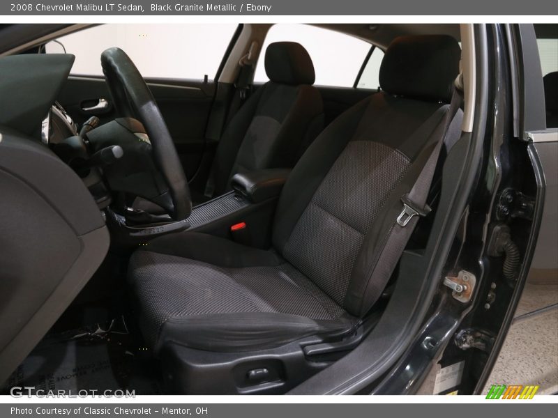 Black Granite Metallic / Ebony 2008 Chevrolet Malibu LT Sedan