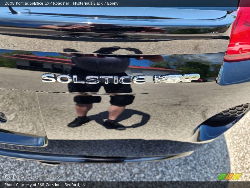 Mysterious Black / Ebony 2008 Pontiac Solstice GXP Roadster