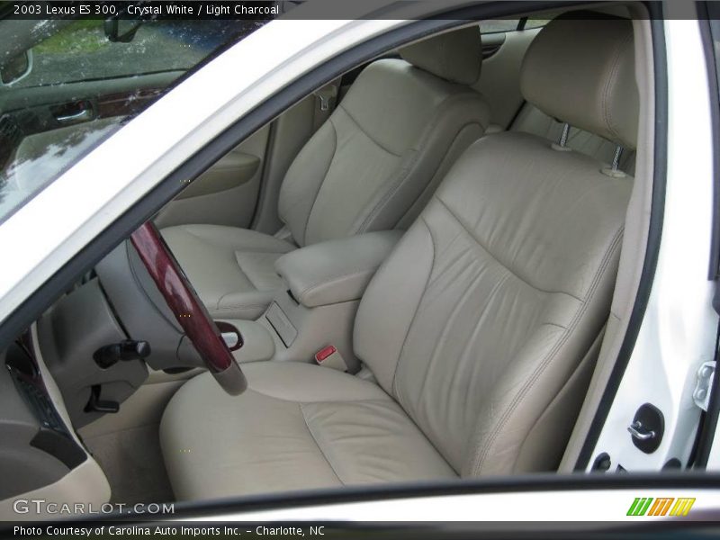 Crystal White / Light Charcoal 2003 Lexus ES 300
