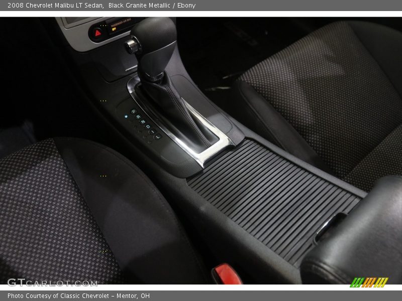 Black Granite Metallic / Ebony 2008 Chevrolet Malibu LT Sedan